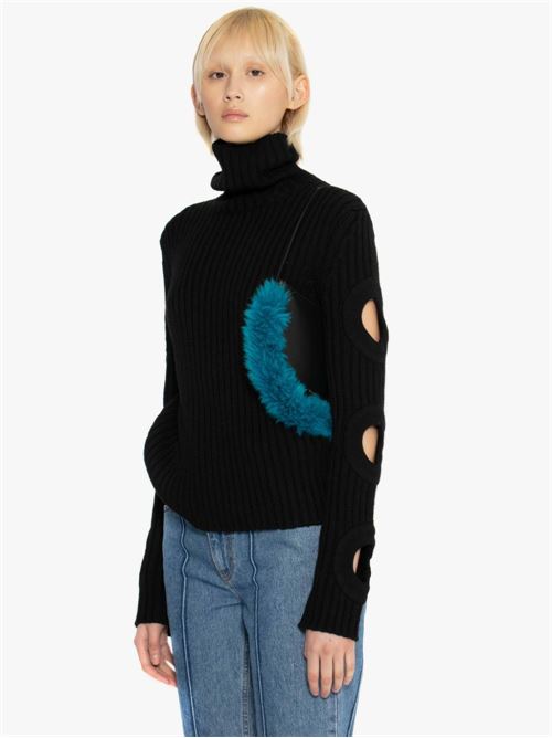 Turtleneck with cut out JW ANDERSON | KW0697YN0008999